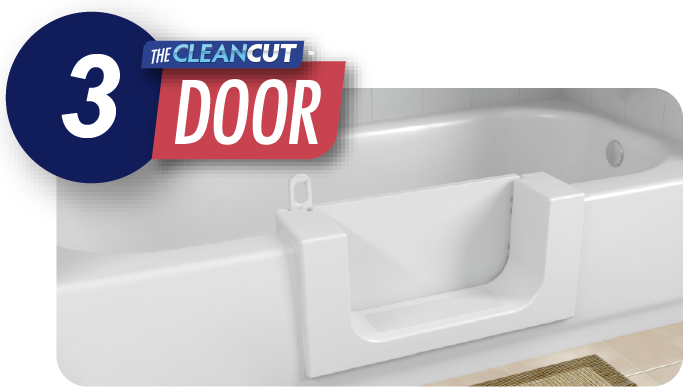 Cleancut Bath Cut Out Conversion, Bathtub With Door For Seniors