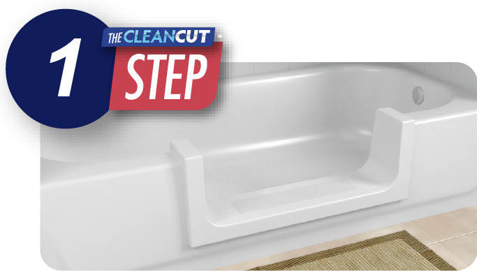 Cleancut Bath Cut Out Conversion, Bathtub Steps For Elderly