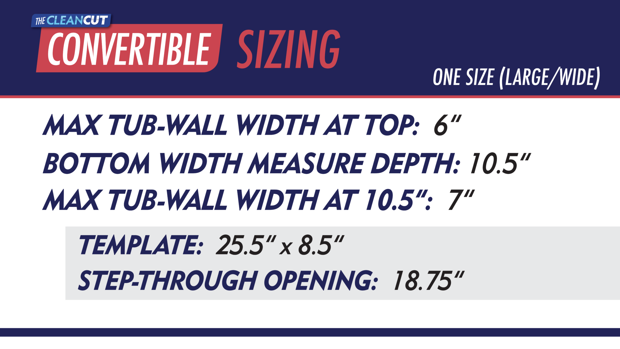 CleanCut Convertible CleanCut